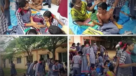 Kakinada Students Hospitalized: తీవ్ర అస్వస్థతకు గురైన 30 మంది పిల్లలు, హాస్పిటల్ లో చికిత్స