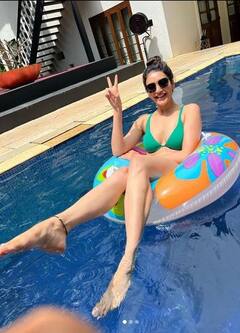 Karishma Tanna: ਕਰਿਸ਼ਮਾ ਤੰਨਾ ਨੇ ਗ੍ਰੀਨ ਬਿਕਨੀ 'ਚ ਤਸਵੀਰਾਂ ਸ਼ੇਅਰ ਕਰਕੇ ਵਧਾ ਦਿੱਤਾ ਸੋਸ਼ਲ ਮੀਡੀਆ ਦਾ ਪਾਰਾ