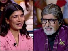 अमिताभ बच्चन ने सलमान खान का नाम लेकर निखत जरीन संग किया मजाक, शरम से लाल हुईं गोल्ड मेडलिस्ट