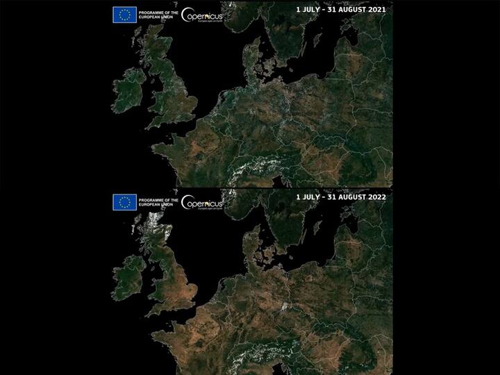 Watch: Satellite Video Released By EU's Copernicus Shows How Europe Dried Up in Worst Drought In 500 Years Watch: Satellite Video Released By EU's Copernicus Shows How Europe Dried Up in Worst Drought In 500 Years