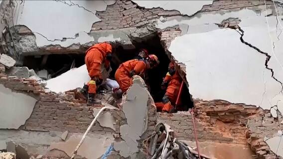 China Earthquake video will send chills down your spine | ABP News