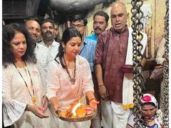 PHOTO : ‘हर हर महादेव...’, प्राजक्ता माळीने घेतलं ‘परळी वैजनाथा’चं दर्शन!