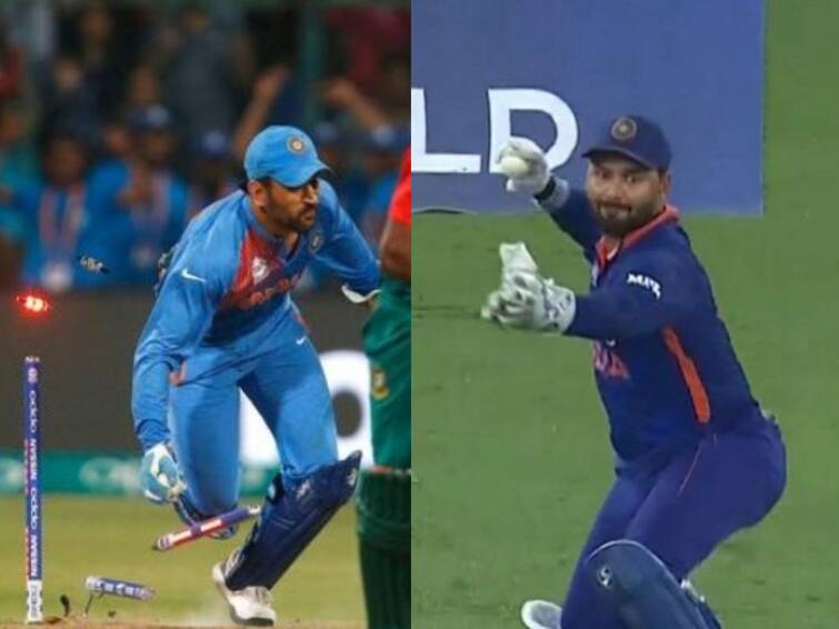 Rishabh Pant Missed Run Out Against Sri Lanka and MSD Heroics Were trend Rishabh Pant : ”இப்ப தெரியுதா தோனி ஏன் இப்படிதான்னு?” : ரிஷப் பண்ட்டுக்கு எதிராக கிளம்பிய நெட்டிசன்கள்..