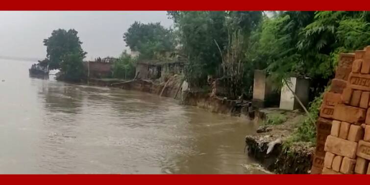 house has been submerged in Samsherganj due to a erosion in the Ganges Murshidabad News: তলিয়ে গিয়েছে বাড়ি, ফের গঙ্গায় ভাঙ্গন সামশেরগঞ্জে