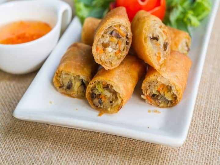 Cooking tips Veg Spring Roll Recipe in hindi Quick Recipe: शाम की चाय का उठाना है मजा तो बनाएं वेज स्प्रिंग रोल, चुटकी बजाते ही हो जाएगा तैयार