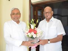 Nitish Kumar Meets Sharad Pawar: नितीश कुमार यांनी घेतली शरद पवार यांची भेट, 2024 च्या लोकसभा निवडणुकीवर झाली चर्चा?