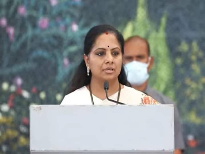 PMs' Photos Were Never Put Up At Provision Stores: MLC Kavitha To Finance Minister Nirmala Sitharaman PMs' Photos Were Never Put Up At Provision Stores: MLC Kavitha To Finance Minister Nirmala Sitharaman