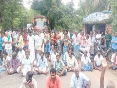 மயிலாடுதுறை: நெல் கொள்முதல் நிலையம் திறக்காததை கண்டித்து விவசாயிகள் சாலை மறியல்