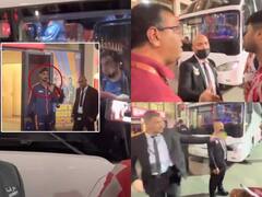 अर्शदीप सिंह को शख्स ने कह दी भड़काऊ बात, इसके बाद जो स्टाफ ने किया वह वीडियो में देखें