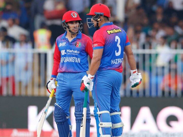 AFG vs PAK Asia Cup 2022 Afghanistan Sets Target 130 Runs Against Pakistan Super 4 Sharjah Cricket Stadium PAK vs AFG: अफगानिस्तान ने पाकिस्तान को दिया जीत के लिए 130 रनों का लक्ष्य, हैरिस रउफ ने झटके 2 विकेट