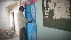 Karimnagar | Contractor Locks Government school | వీణవంక మండలంలోని ప్రభుత్వ పాఠశాల బడికి తాళం | DNN