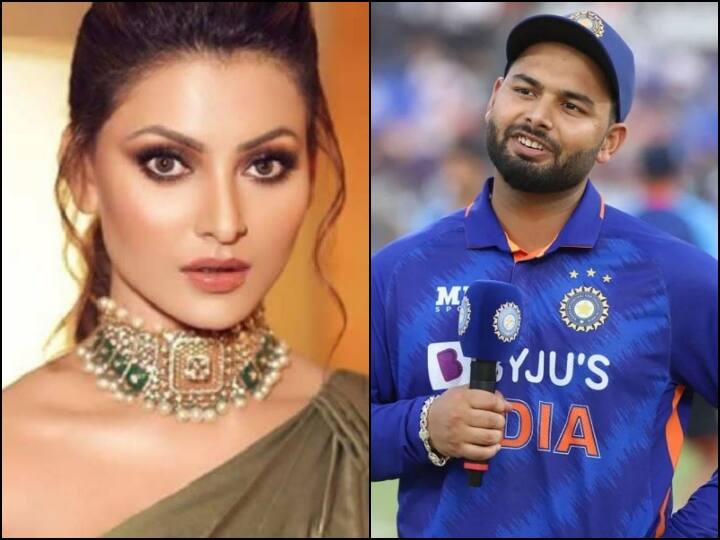 Urvashi rautela given warning to public who shout Rishabh mant name before her Urvashi Rautela को देख लोगों ने लगाए Rishabh Pant के नारे, नाराज होकर एक्ट्रेस ने कहा- ‘ये सब बंद करो वरना...’