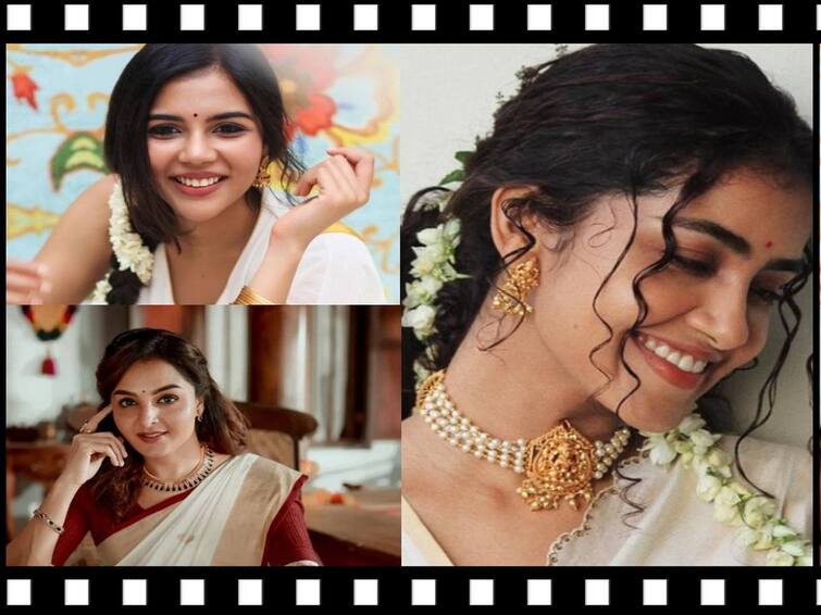 South Indian celebrities shares Onam wishes post on their Instagram ‛சின்னத் திரு ஓணம் வந்தல்லோ...’ பிரபலங்களின் ஒணம் வாழ்த்தும்... சிறப்பு ஆடைகளும்!