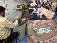 In Pics: जबलपुर में ईसाई धर्मगुरु के घर EOW का छापा, भारी मात्रा में कैश बरामद, देखें तस्वीरें