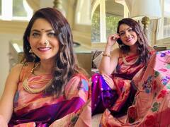 Sonalee Kulkarni : पैैठणी, नथ अन् चंद्रकोर; सोनालीचा मराठमोळा लूक पाहिलात?
