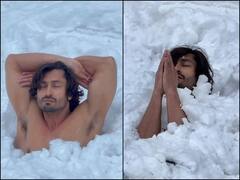 कड़कड़ाती ठंड में बर्फ के अंदर मार्शल आर्ट की ट्रेनिंग करते दिखे Vidyut Jamwal, 'कमांडो' की हिम्मत देख फैंस भी शॉक्ड