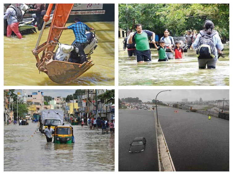 Bengaluru predicted for next two days Heavy rain says imd Bengaluru Rains: வடியாத வெள்ள நீர்! பெங்களூருவை மிரட்டும் கனமழை! பெரும் அவதியில் மக்கள்!