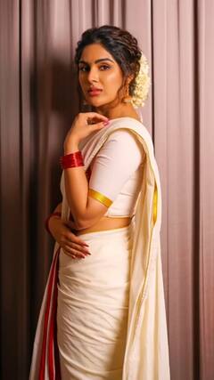 Samyuktha Menon: நடிகை சம்யுக்தாவின் ஓணம் கொண்டாட்டம்!