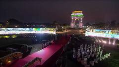 Kartvyapath Inauguration: নেতাজি মূর্তি উন্মোচন থেকে কর্তব্য পথের নামকরণ, ছবিতে নানা মুহূর্ত!