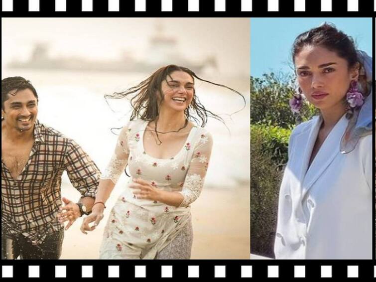 Actor Siddharth falls in love with Aditi Rao Hydari rumours goes viral மீண்டும் காதலில் சிக்கிய சித்தார்த்.. இந்த முறை இவருடனா? பரபரப்பாக்கும் ட்ரெய்லர் விழா!