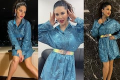 Photoshoot: ફરી બૉલ્ડ થઇ Sunny Leone, શૉર્ટ ડ્રેસ પહેરીને કરાવ્યુ ખાસ ફોટોશૂટ, જુઓ