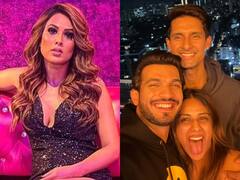 Nia Sharma Pics: देर रात अपने दोस्तों के साथ मस्ती करती दिखीं निया शर्मा, कहा 'हमारी पावरी हो रही है...