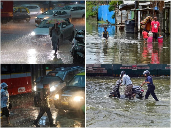 कर्नाटक के बेंगलुरु से लेकर महाराष्ट्र के मुंबई तक जमकर बारिश हो रही है. इस वजह से कई इलाके जलमग्न हैं. वहीं बिहार में भी बाढ़ की वजह से हालात काफी खराब हो गए हैं.