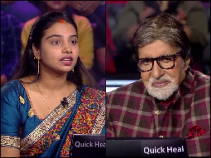 kaun banega crorepati 14 amitabh bachchan shocked watch promo 'औरत का सबसे जरूरी गहना है ज्ञान'...KBC में बिहार से आई इस महिला की बात सुन अमिताभ हुए खुश