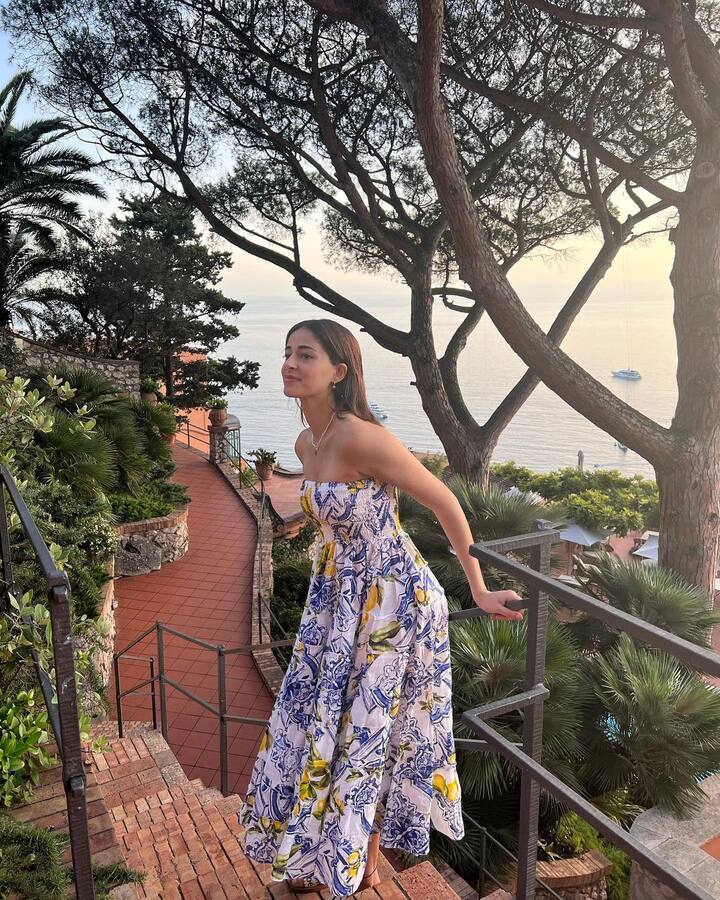 अनन्या पांडे सोशल मीडिया पर काफी एक्टिव रहती हैं. इंस्टाग्राम पर उन्होंने अपनी कुछ तस्वीरें शेयर की हैं जिसमें वो छुट्टियां इंजॉय करती नजर आ रही हैं.