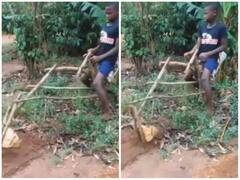 Trending Video : या मुलाने चक्क लाकडापासून बनवला बुलडोजर; मुलाची कलात्मकता पाहून तुम्हीही आश्चर्यचकित व्हाल