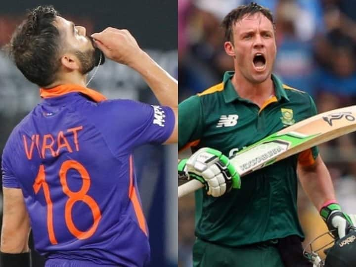 Virat Kohli Century IND vs AFG Asia Cup 2022 Cricketers Reaction AB de Villiers Tweet kohli dancing again What a lovely sight Virat Kohli Century: વિરાટના શતક પર આવ્યું એબી ડિવિલિયર્સનું રિએક્શન, કહ્યું - મને ખબર હતી...