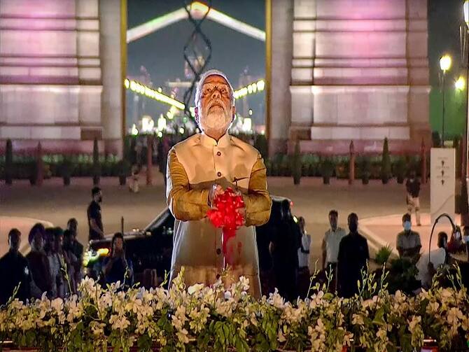 PM Modi Inaugurates Kartavya Path Unveils Statue Of Netaji Subhas Chandra  Bose Photos India Gate Rashtrapati Bhavan Central Vista
