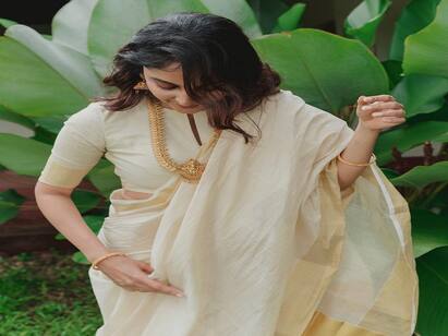Onam 2022: Traditional Kerala Kasavu Sarees to Ace Your Look on Thiruvonam Day Onam 2022: தங்கத்தேரில் வந்தது ஓணம்.. கேரளா Saree எனப்படும் கசவு சேலைகள் பத்தி தெரியுமா? இத்தன வகைகள் இருக்கு..