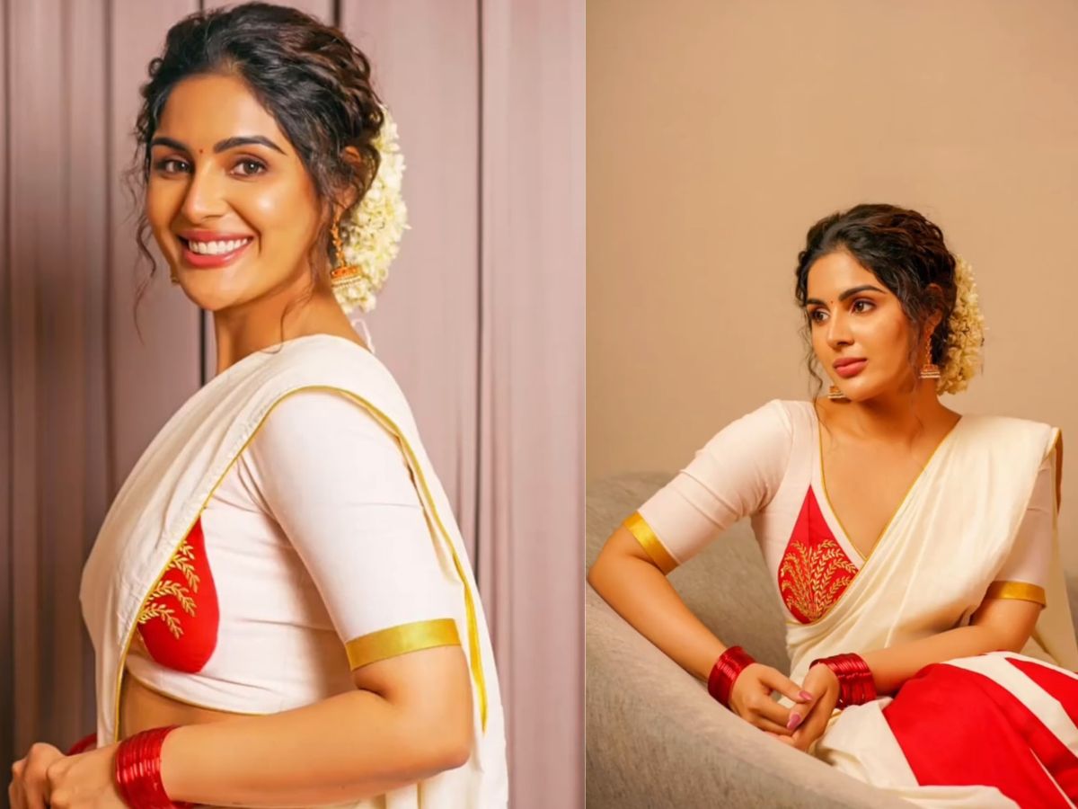 Samyuktha Menon in Theevandi (9) | Beautiful indian actress, Beauty women,  Indian beauty saree