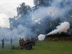 Gun Salute Of 96 Rounds To Mark Each Year Of Queen Elizabeth's Life. Watch Video