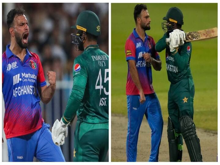 pakistan Asif Ali and afghanistan Fareed Ahmad punished for breaching ICC Code of Conduct Asia Cup : ஆசிய கோப்பை 2022 : மைதானத்தில் சண்டை..! ஆசிப் அலி, பரீத் அகமதுவுக்கு அபராதம்..! என்ன ஆச்சு?
