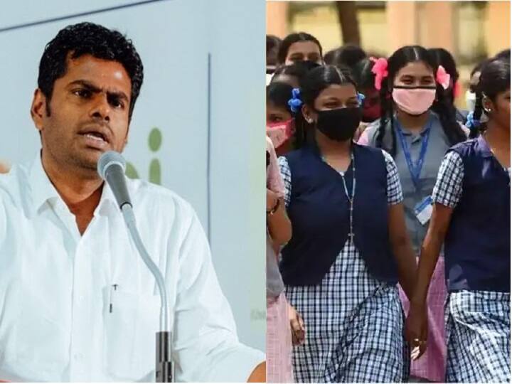 Annamalai : நீட் தேர்ச்சி குறைய பள்ளிக்கல்வித்துறை அமைச்சரே காரணம்; அரசுப்பள்ளி மாணவர்களுக்கு மீண்டும் நீட் பயிற்சி- அண்ணாமலை NEET Results BJP Annamalai Blames TN Govt for decrease in Pass Percentage Provide E-Box NEET coaching to government school students Annamalai : நீட் தேர்ச்சி குறைய பள்ளிக்கல்வித்துறை அமைச்சரே காரணம்; அரசுப்பள்ளி மாணவர்களுக்கு மீண்டும் நீட் பயிற்சி- அண்ணாமலை