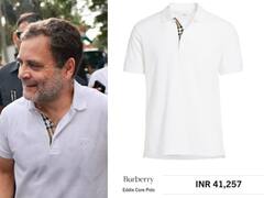 भारत जोडो यात्रेत राहुल गांधींनी घातली 41,257 रुपयांची टी-शर्ट, भाजपच्या ट्वीटला काँग्रेसने असं दिलं उत्तर