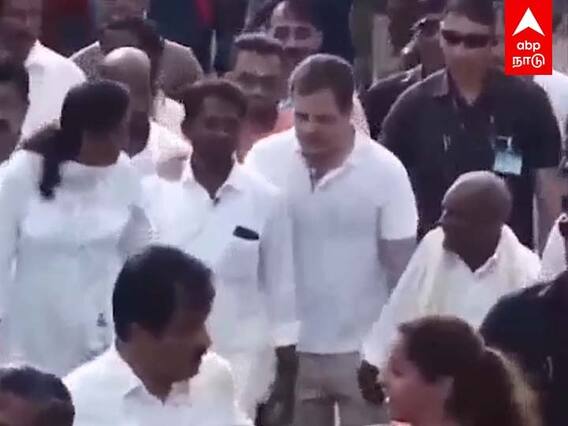 Rahulgandhi bharath jodo : பாரத் ஜோடோ யாத்திரை... ராகுலுடன் இணைந்த Village Cooking Channel