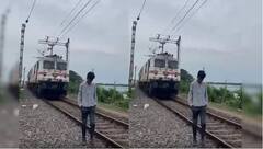 ਰੇਲ ਗੱਡੀ ਅੱਗੇ ਰੀਲ ਬਣਾ ਰਿਹਾ ਸੀ ਮੁੰਡਾ, ਅਗਲੇ ਹੀ ਪਲ ਹੋ ਗਿਆ ਕਾਂਡ, ਕਮਜ਼ੋਰ ਦਿਲ ਵਾਲੇ Video ਤੋਂ ਰਹਿਣ ਦੂਰ