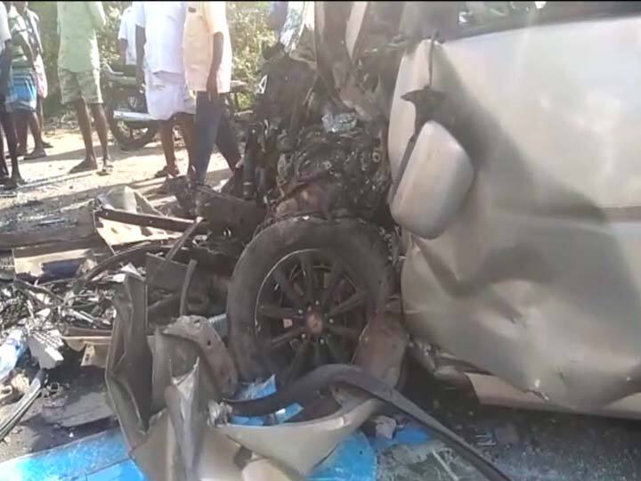 திண்டுக்கல்: அரசு பேருந்தும் காரும் நேருக்கு நேர் மோதி விபத்து - குழந்தை உட்பட 3 பேர் பலி