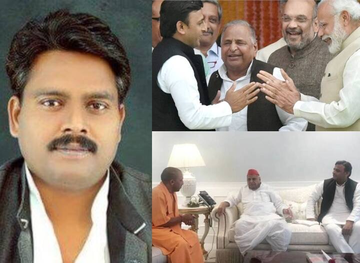 UP News: पीएम मोदी के साथ अखिलेश यादव की तस्वीर पर सपा का पलटवार, कहा- तस्वीर तो मायावती की भी है' up news SP counter attacked on Mulayam Singh picture with PM Modi, said- Mayawati photo is also there ann UP News: पीएम मोदी के साथ अखिलेश यादव की तस्वीर पर सपा का पलटवार, कहा- तस्वीर तो मायावती की भी है'