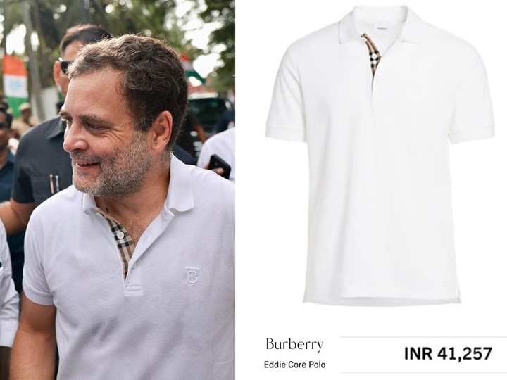 BJP Takes On Congress Leader Rahul Gandhi Over His Rs 41,000 Burberry T- Shirt