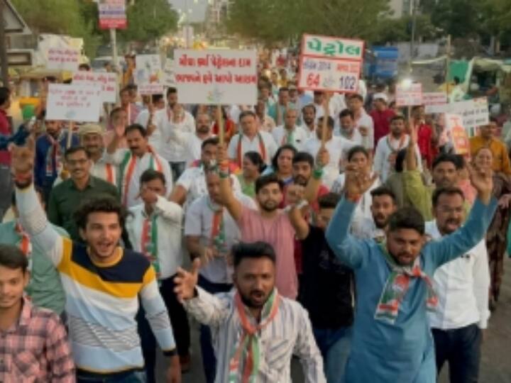 Gujarat Congress targeted BJP on issue of inflation and unemployment called off on Saturday Gujarat: गुजरात कांग्रेस ने महंगाई और बेरोजगारी के मुद्दे को लेकर BJP को घेरा, शनिवार को बुलाया बंद
