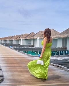 Aamna Sharif Photo: માલદિવમાં આમના શરિફનો જોવા મળ્યો કાતિલ અંદાજ