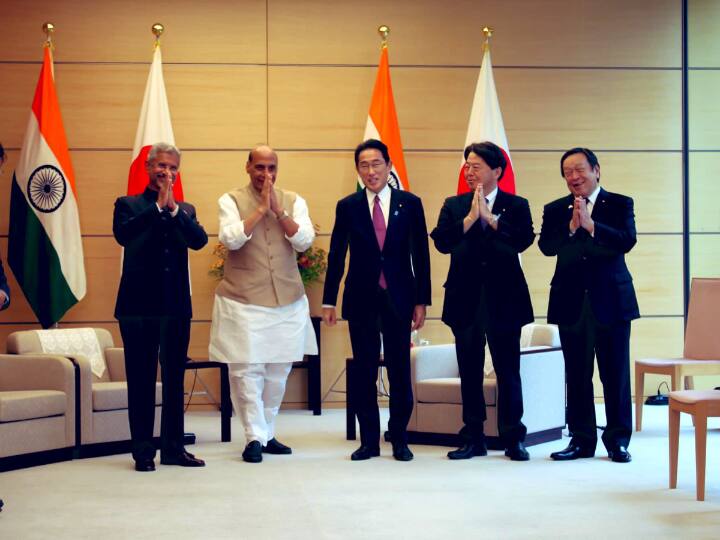 Jaishankar, Rajnath Singh Call On Japan PM Fumio Kishida, Discuss Bilateral Partnership Jaishankar, Rajnath Singh Call On Japan PM Fumio Kishida, Discuss Bilateral Partnership 2+2 Dialogue Jaishankar, Rajnath Singh Call On Japan PM Fumio Kishida, Discuss Bilateral Partnership