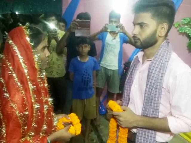 Nalanda News: Girlfriend Boyfriend Marriage Took Place In Nawada Laheri  Police Station Bihar Ann | Nalanda News: साहब! हम बालिग हैं, शादी करा  दीजिए, गुजरात से पकड़े गए प्रेमी जोड़े का थाने