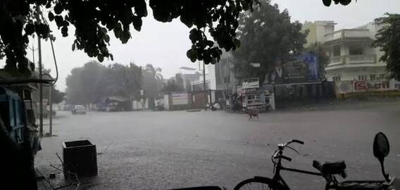 પાટણ જિલ્લાના અનેક વિસ્તારોમાં ધોધમાર વરસાદ, જુઓ વીડિયો