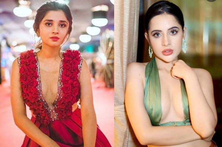 Kanika Mann done copy of Urfi Javed without blouse and gets trolled Entertainment: ઉર્ફી જાવેદની કોપી ! બ્લાઉઝ વગર સાડી પહેરવા પર ટ્રોલ થઈ આ એક્ટ્રેસ, Video જોઈને તમે પણ રહી જશો હેરાન