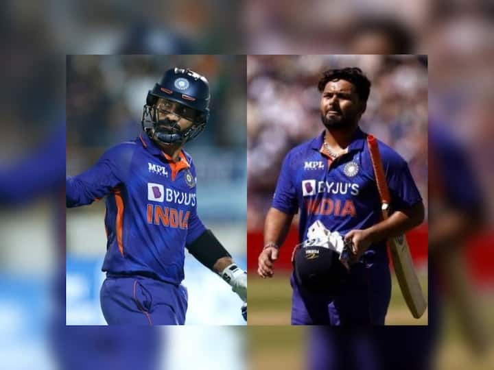 Dinesh karthik and Rishabh Pant should get place in team india for t20 world cup chetshwar pujara tells why T20 World Cup 2022 : भारतीय संघात कार्तिक-पंत दोघांना जागा मिळायला हवं, चेतेश्वर पुजारानं सांगितलं कारण
